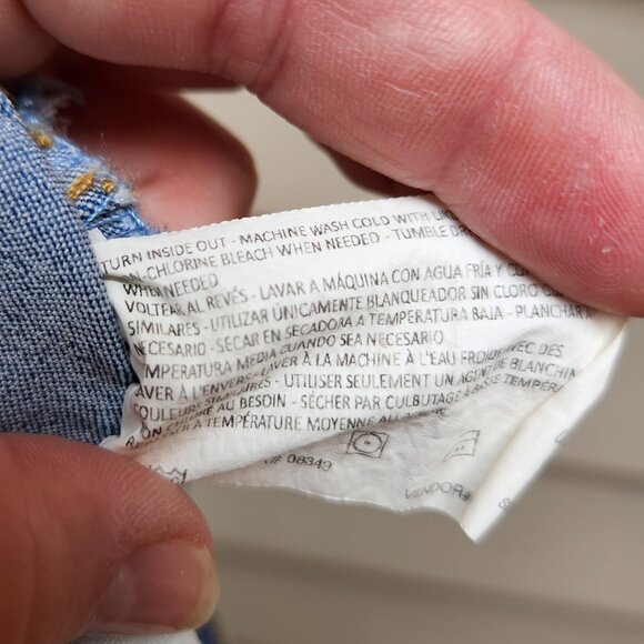 Gloria Vanderbilt Plus Light Wash Blue Skinny Ankle Jeans Alexandra Lace-Up Hem - Picture 13 of 14